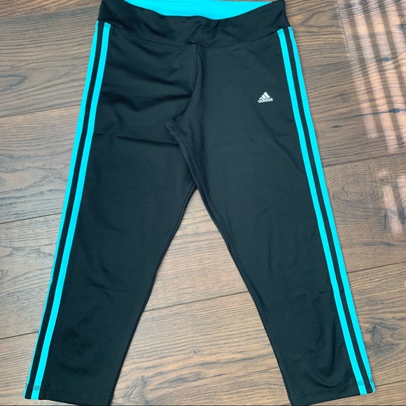 Adidas Cropped Leggings - Picture 1 of 4